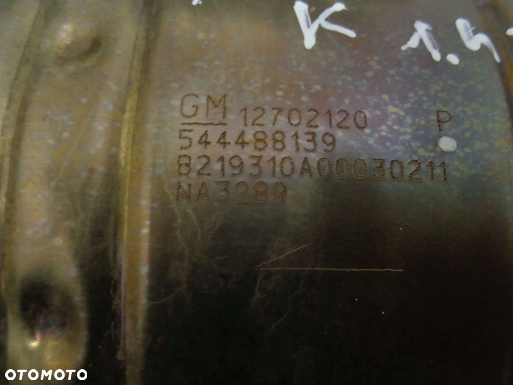 opel astra k v lift 1.4t katalizator / fap / dpf 12702120 - 6