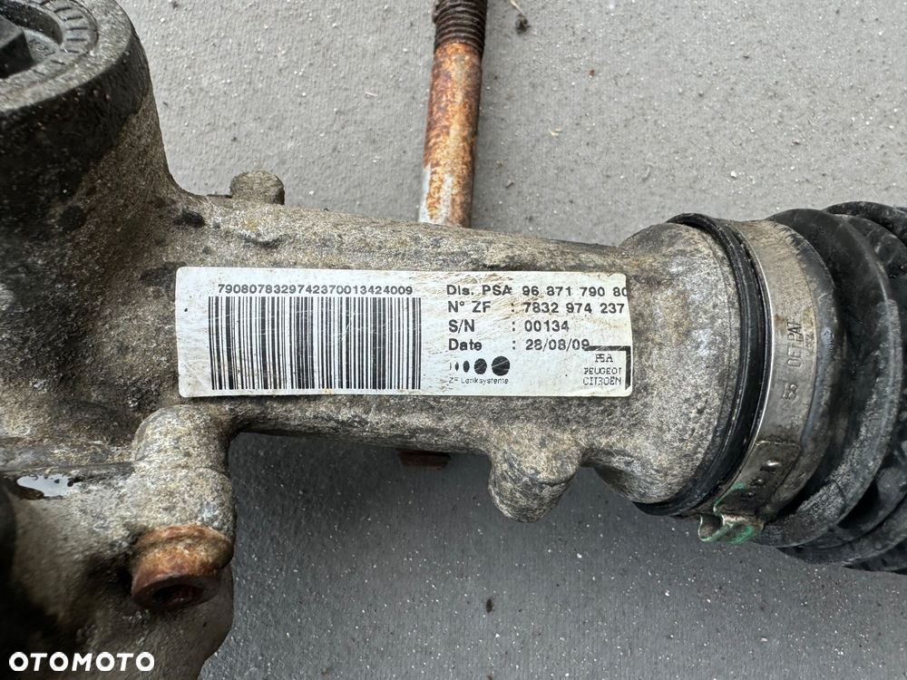 CITROEN C5 III X7 08- MAGLOWNICA PRZEKŁADNIA KIEROWNICZA EU 9687179080 - 4