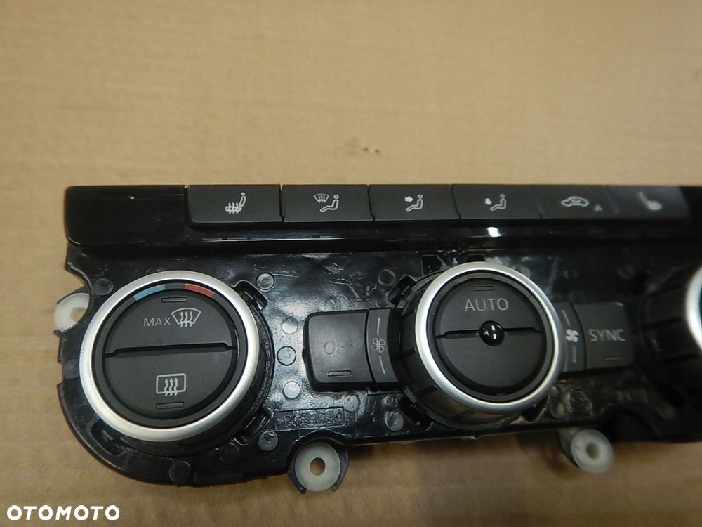 panel klimatyzacji podgrzewanie foteli vw passat b7 3aa907044bb - 4