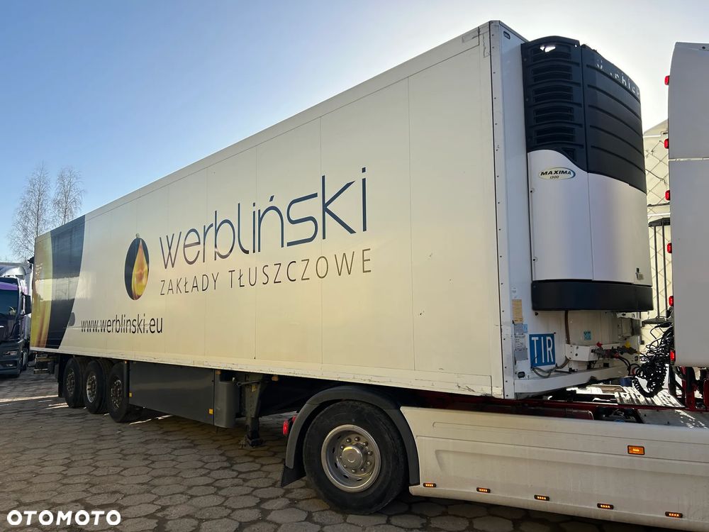 Schmitz Cargobull CARRIER MAXIMA 1300 / GRUBA ŚCIANA 7 CM / OŚ PODNOSZONA / KOSZ PALETOWY / DRUKARKA / 2010 ROK / KILKANAŚCIE SZTUK !! - 1