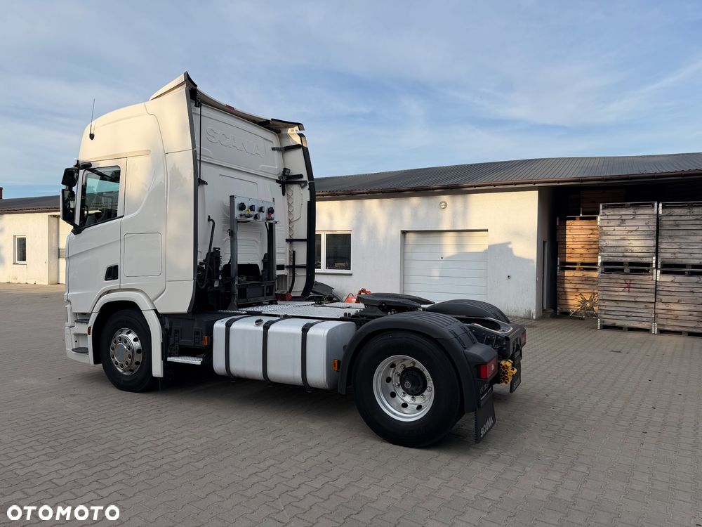 Scania R450 / cała na poduszkach / klimatyzacja postojowa / z Niemiec / Hydraulika / ADR / FULL LED / Alufelgi - 5
