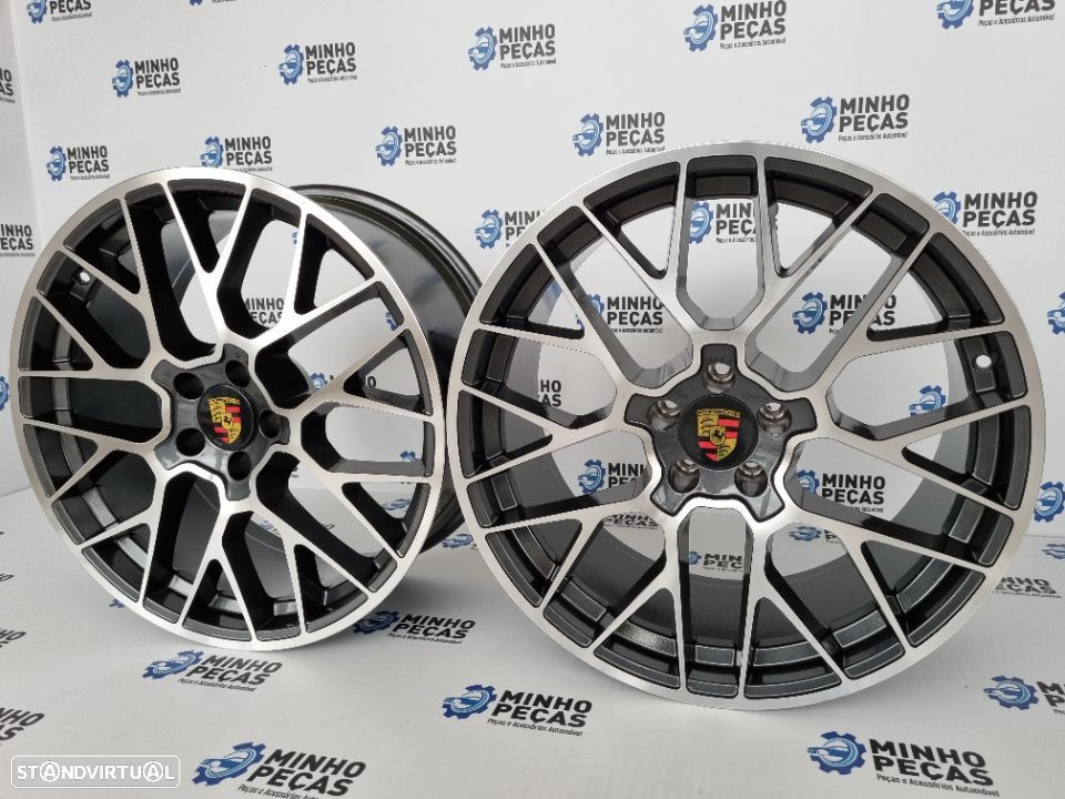 Jantes Porsche Macan RS Spyder em 20 GunMetal Polido - 3