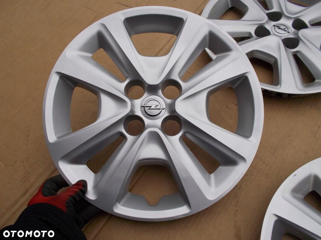 Kołpaki Strukturalne 15 Opel Adam Tigra Astra Corsa C D E Meriva Karl 4x100 - 11
