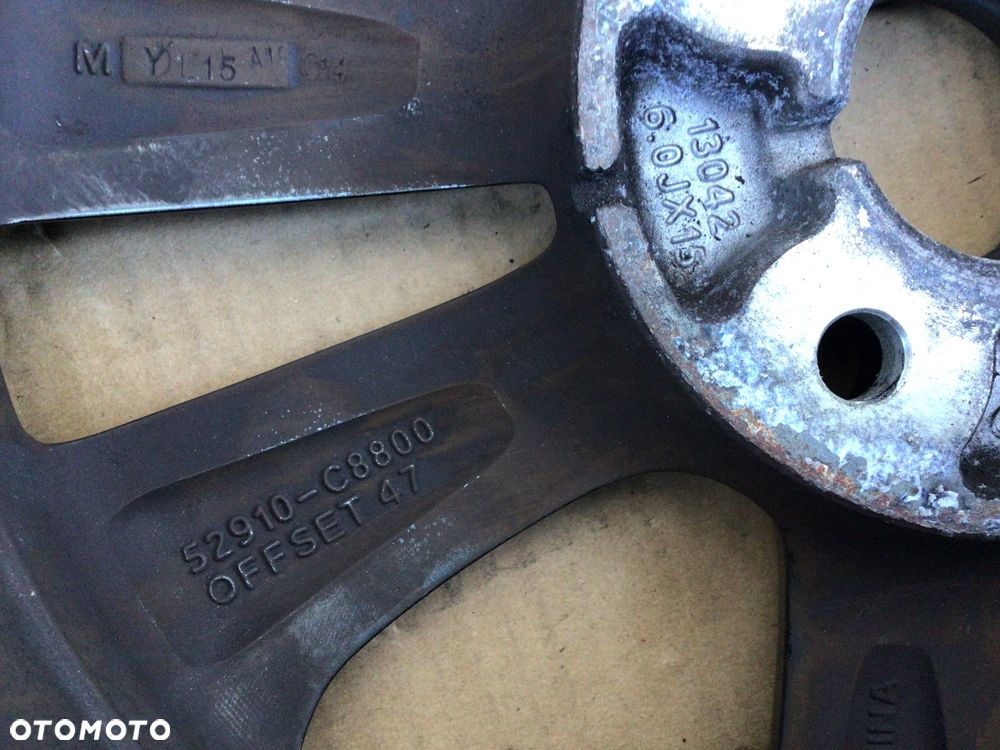 Felga Aluminiowa 1szt Hyundai i10 6Jx15 et47 4x100 - 3