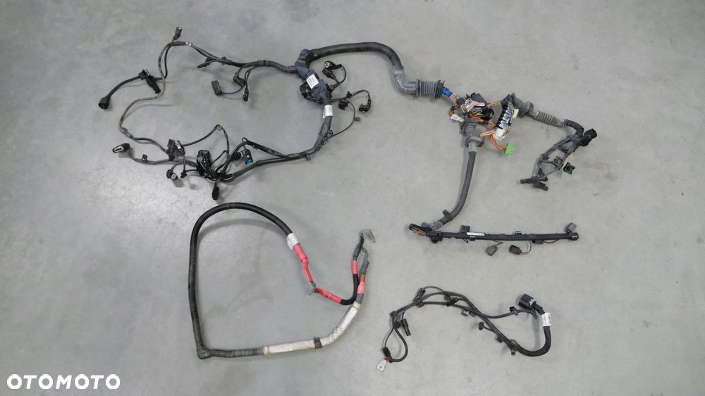 bmw x5 f15 x6 f16 wiązka instalacja silnika n57d30b 4.0d 8616122 - 1