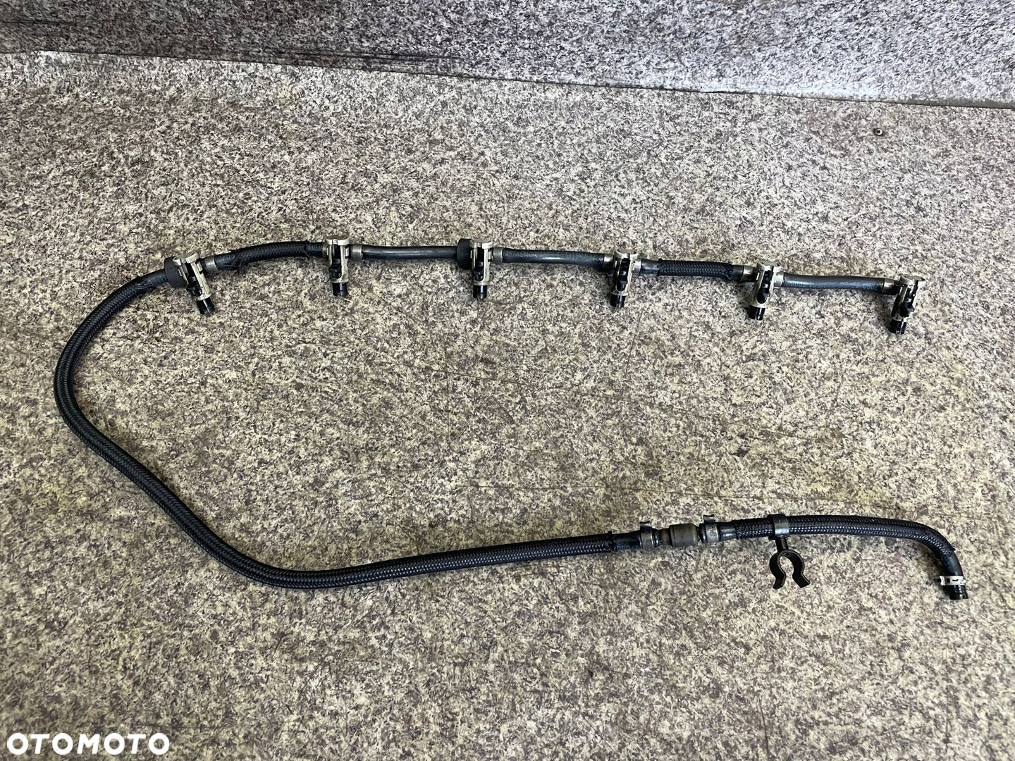 Przelewy wtryskow przewody paliwa BMW X5 E70 3.0 D 3.5 D M57 E71 X6 E60 ORG - 3