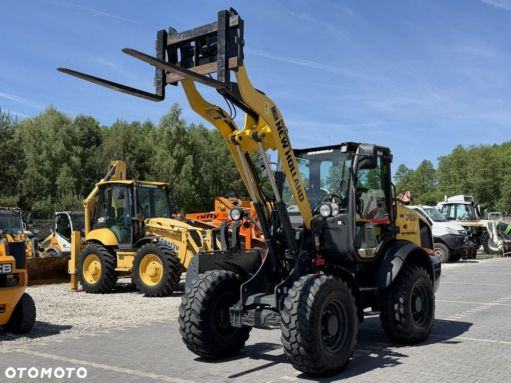 New Holland W70C Compact Widły + Łyżka Jak Nowa 1000 mth Klimatyzacja - 3