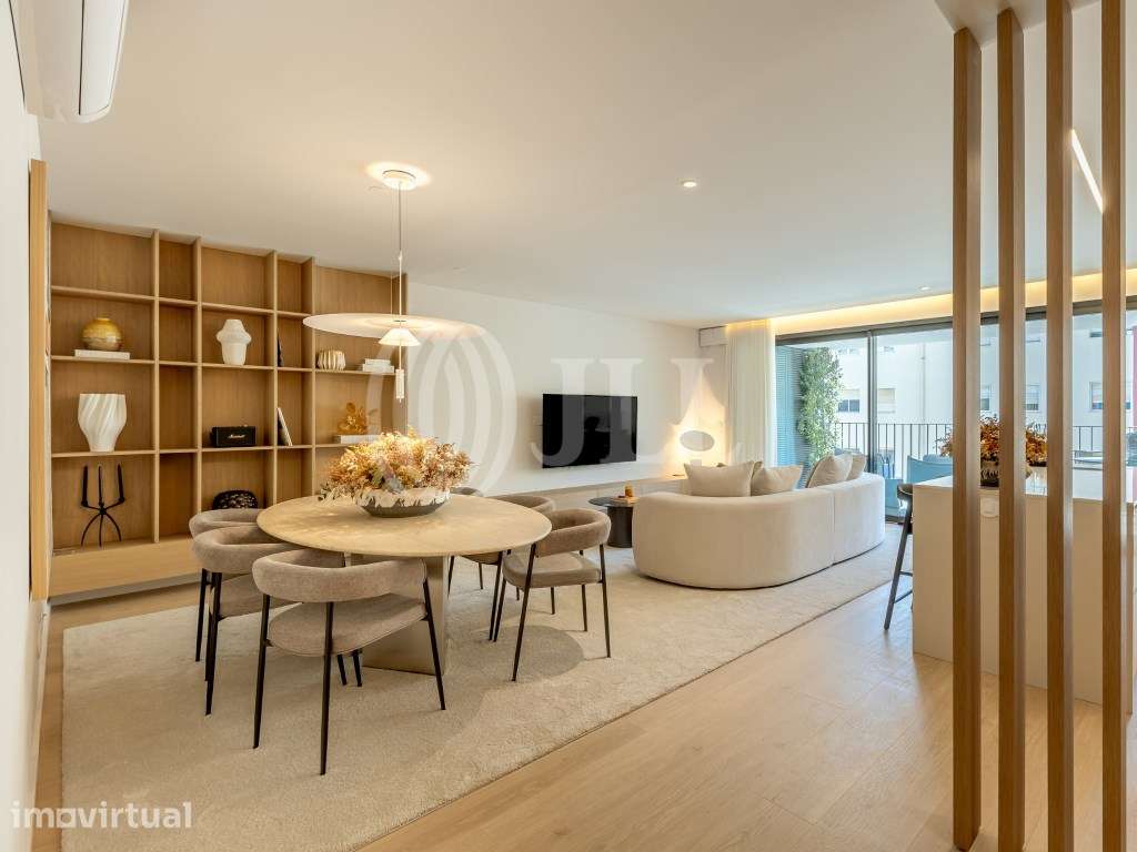 Apartamento T3, novo, no condomínio Caxias Heights, em Oeiras - Grande imagem: 2/67