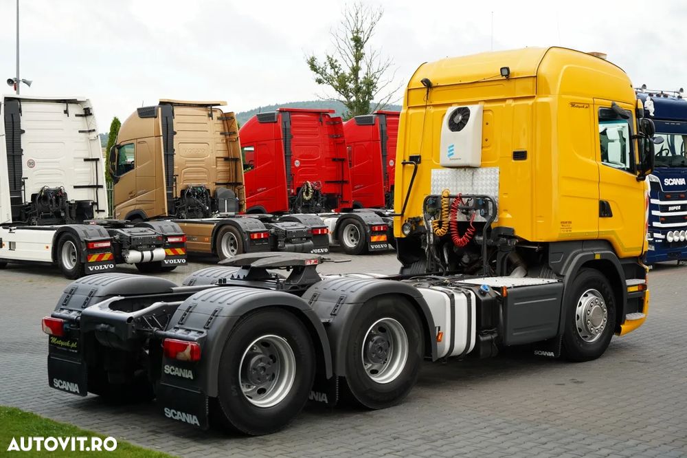 Scania R 520 / V8 / 6x4 / MTA: 110 TONE / I-PARK COOL / TRACTOR CU 3 AXE / EURO 6 - 8