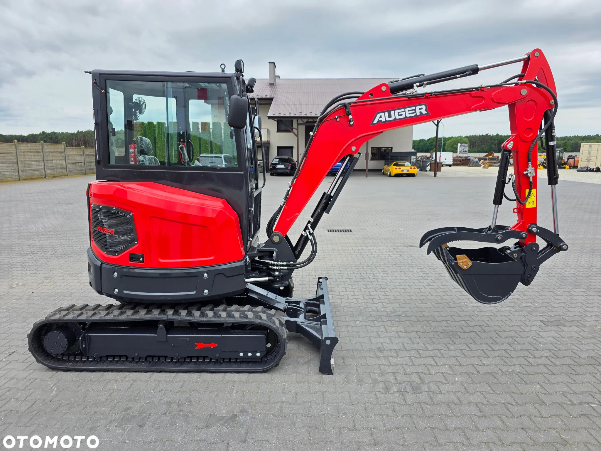 Inny NOWA MINIKOPARKA AUGER 40, WAGA 3900 KG, KUBOTA silnik - 10