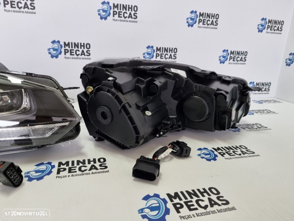 Faróis Golf 6 3D LED DRL U - 8