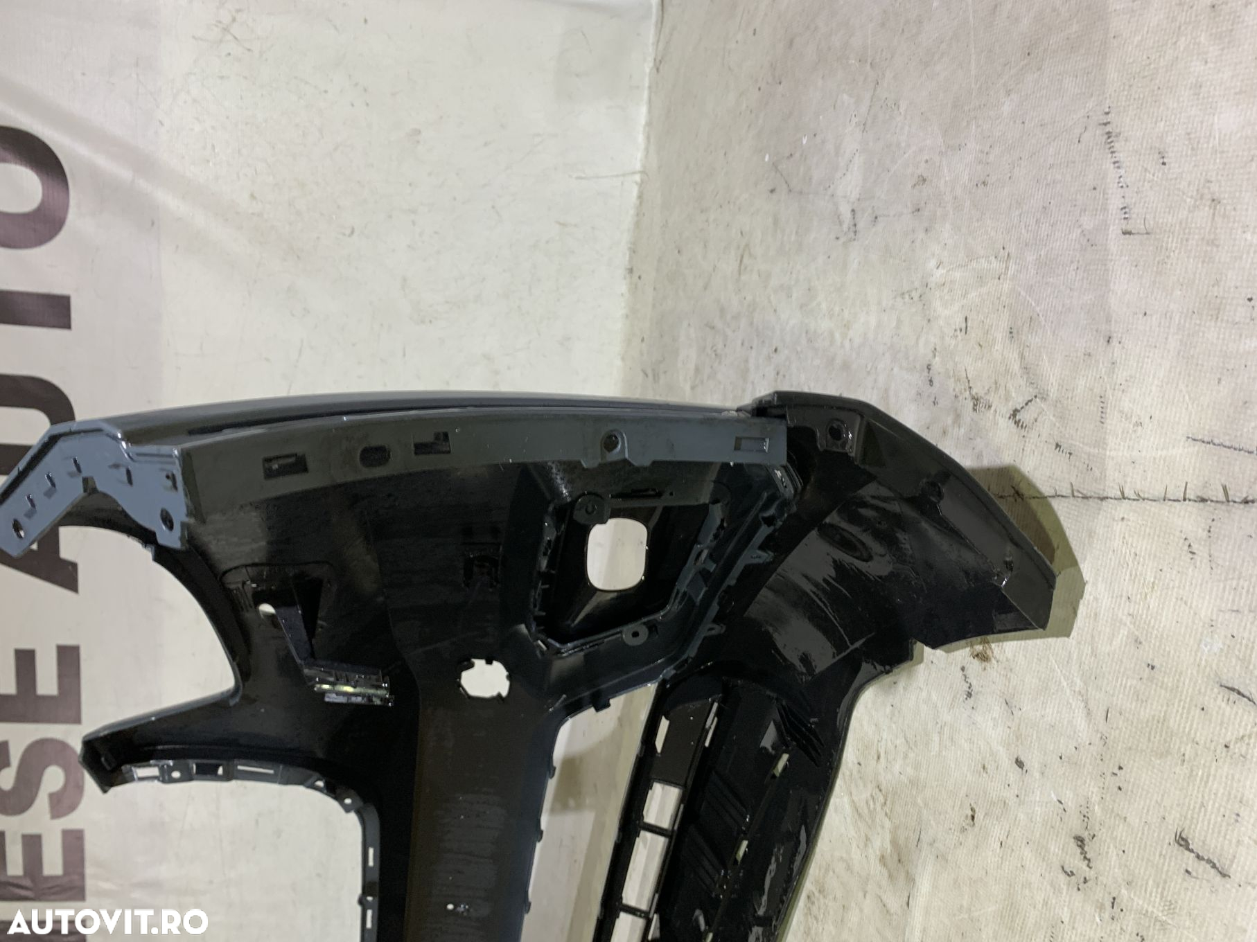 Bara fata Volvo XC40, 2018, 2019, 2020, 2021, 2022, 2023, cod origine OE 31449359, cu gauri pentru spalatori faruri. - 8