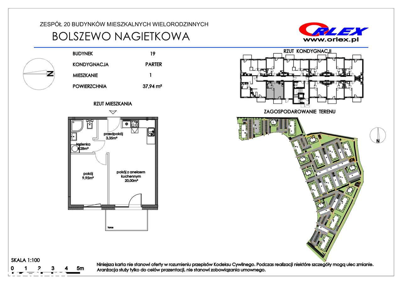 Słoneczne mieszkanie. Bolszewo ul. Nagietkowa 38/1