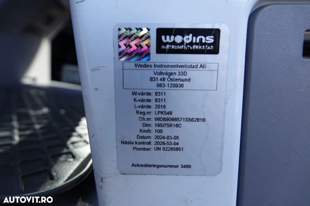 Mercedes-Benz SPRINTER 516 CDI / 2x A/C / IMPORTAT / - 37