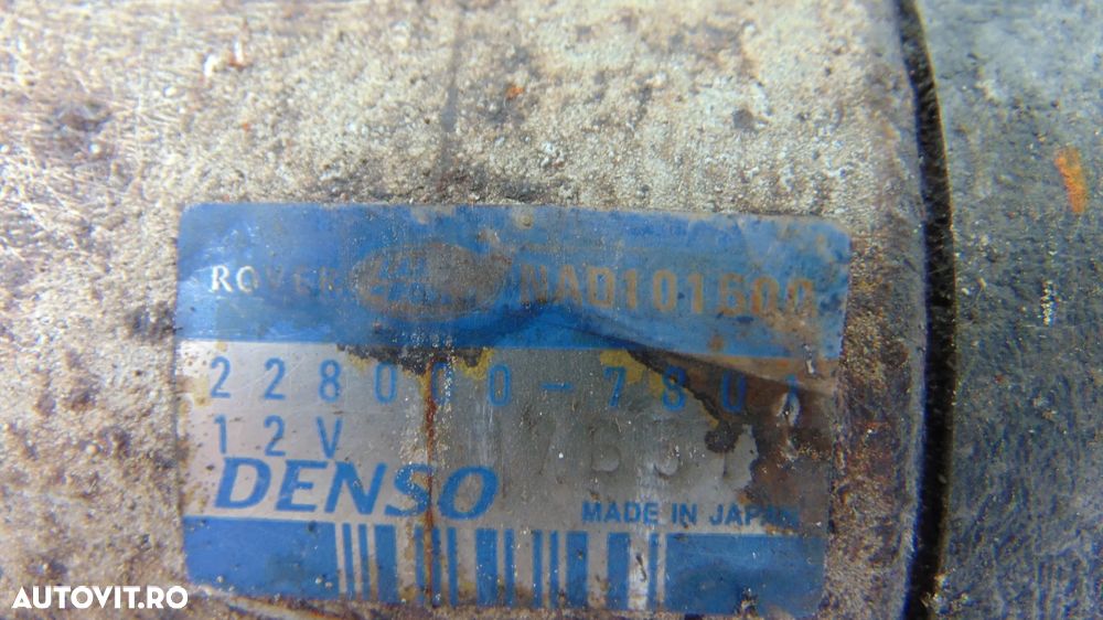 Electromotor Land Rover Freelander 1 2.0 Td4 diesel Bmw an 2002 Cod-22800-781 - 7