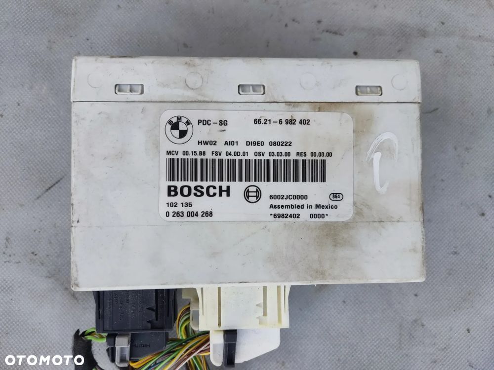 BMW E81 E82 E84 E87 E88 E90 E91 E92 E93 MODUŁ STEROWNIK PDC 6982402 - 1