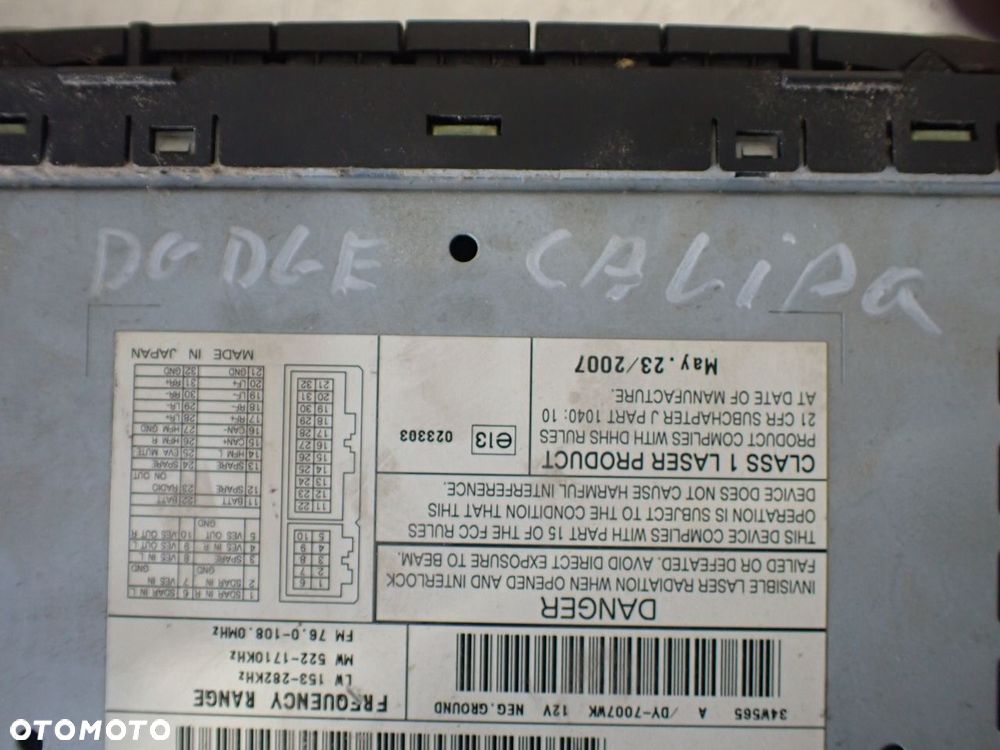 RADIO DODGE CALIBER - 3