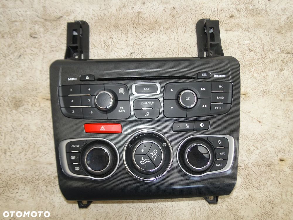 CITROEN C4 II DS4 PANEL NAWIEWU KLIMATYZACJI RADIA RADIO CD MP3 EUROPA - 3