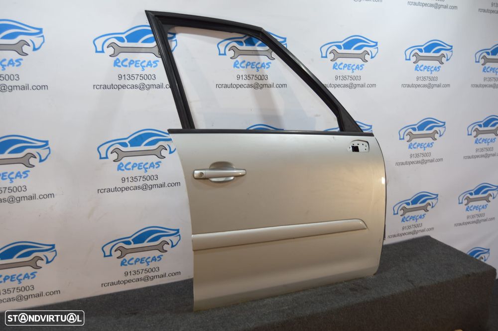 PORTA PORTAS FRENTE FRONTAL DIREITA CITROEN C4 GRAND PICASSO I 1 MK1 UA C4 PICASSO UD 9004Y0 FECHO ELEVADOR MOTOR PUXADOR VIDRO RETROVISOR RETROVISORES - 3