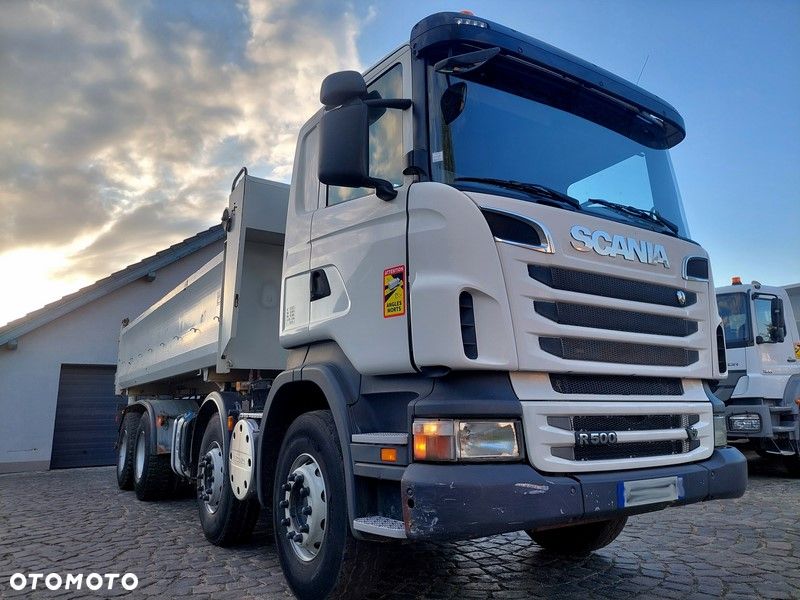 Scania SCANIA R 500 8x4 wywrotka hydroburta sprowadzony! - 2