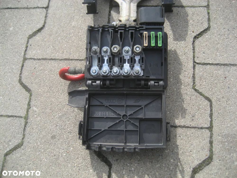 vw t4 lift 00-03r multivan 2,5 tdi 150km skrzynka bezpieczników 7d0937509 - 3