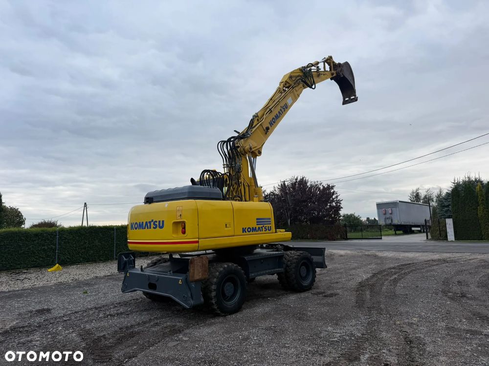 Komatsu Koparka kołowa KOMATSU PW220 24 tonowa* Serwisowana *Stan idealny - 5