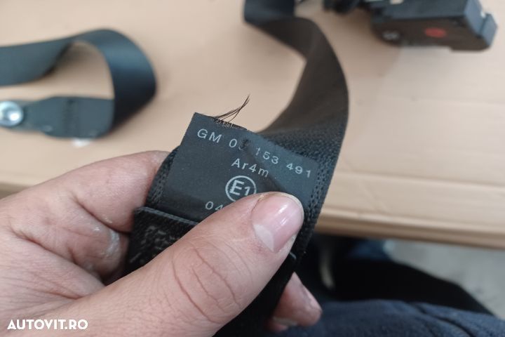 Centura siguranta fata stanga TRW33012221 Opel Astra G [1998 - 2009] - 3