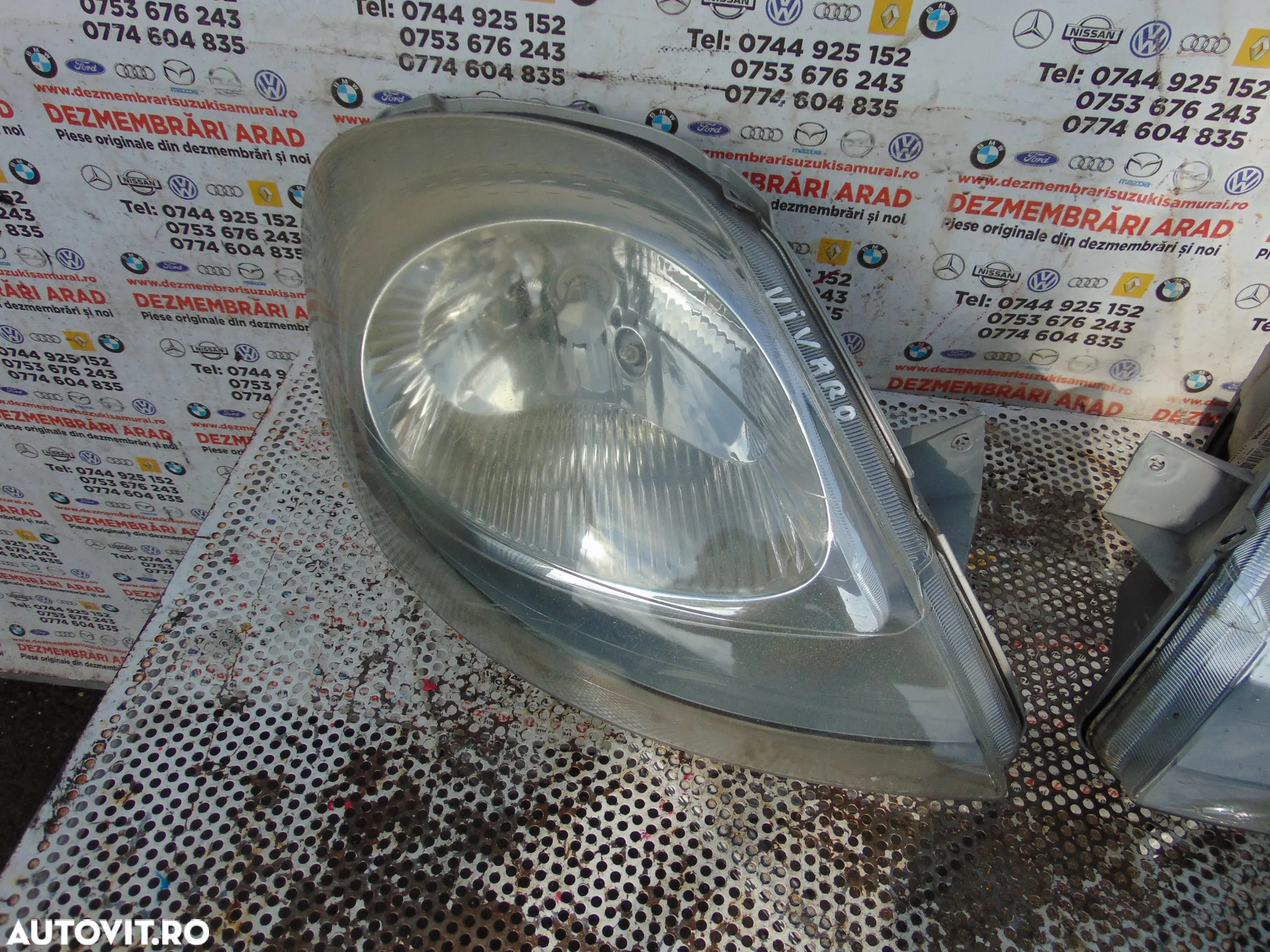 Far Opel Vivaro 2001-2013 faruri stanga dreapta Renault Trafic 2001-2013 - 6