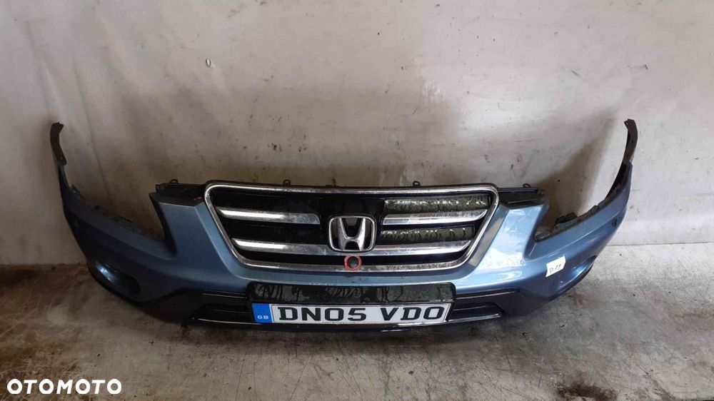 * ZDERZAK PRZÓD PRZEDNI HONDA CR-V BŁĘKITNY HALOGENY