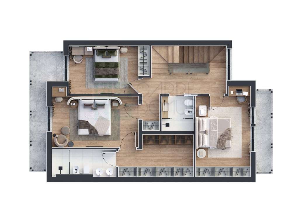 Moradia Geminada Moderna com Piscina e Jacuzzi - Disponível em Agos... - Grande imagem: 2/24