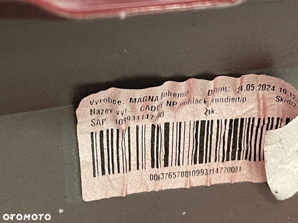 ZDERZAK PRZEDNI PRZÓD VW CADDY V 5 2K7 20-26 KRATKA 4xPDC 2K7807221A - 11