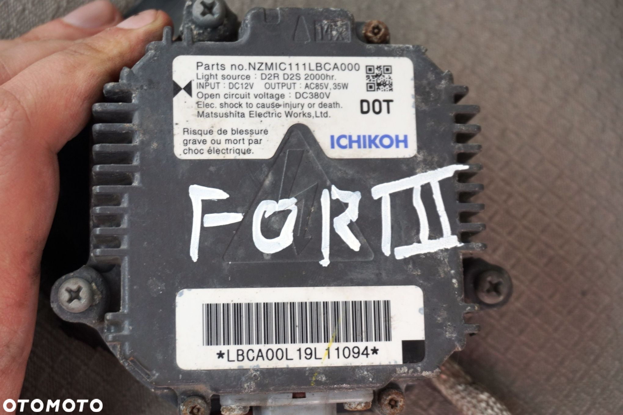 PRZETWORNICA XENON FORESTER III SH 84965SA010 SUBARU 2008-2013 - 2