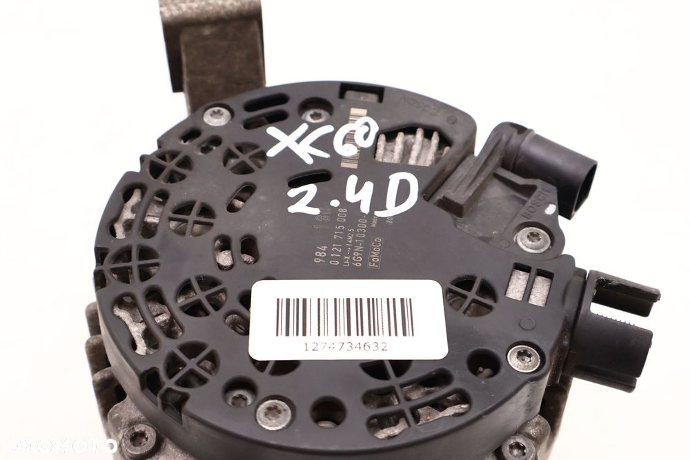 VOLVO XC60 I 2.4D ALTERNATOR 0121715008 - 6