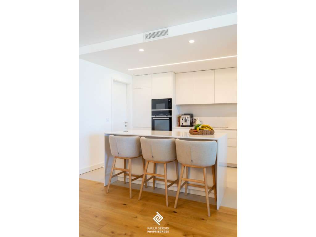 Apartamento T3 | Terraço de 51,75 m² | Vista Rio e Mar | Quinta Mar... - Grande imagem: 4/27