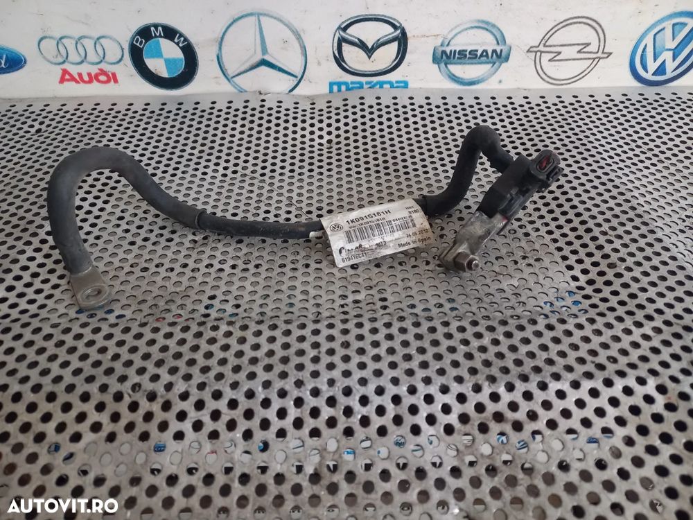Borna Baterie minus Negativa Vw Passat B7 Golf 6 Jetta Touran Caddy etc An 2011-2012-2013-2014-2015 - 4
