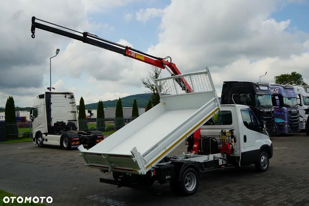 Iveco DAILY 35-150 / WYWROTKA + HDS FASSI F32A / MAX 995 KG UDŹWIG / WYSÓW 5,5 M / SPROWADZONY - 6