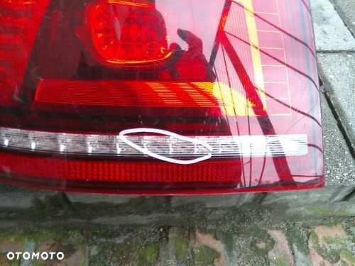 VW PHAETON 3D0 LIFT 09-13 LAMPA TYLNA LEWA LED EUROPA CIEMNA - 5