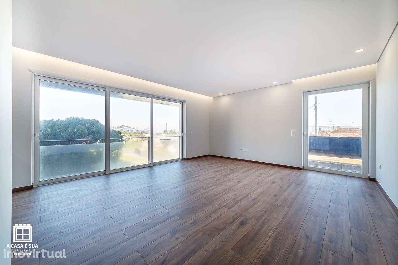 Apartamento T2 novo c/ terraço para arrendar em Espinho - Exclusivo - Grande imagem: 4/33