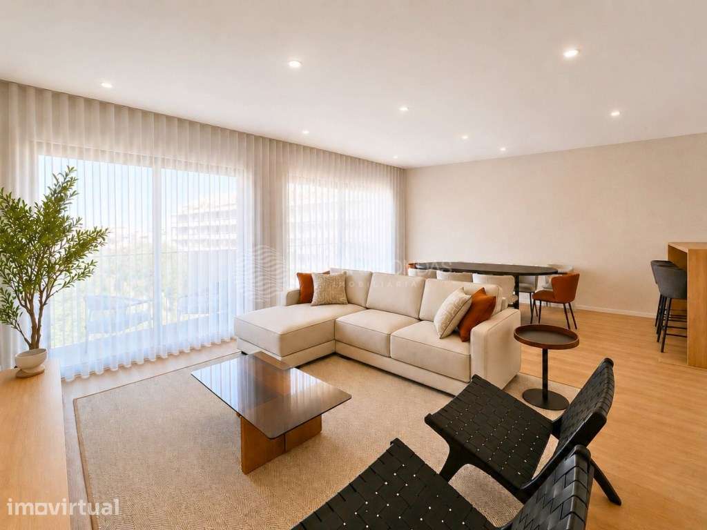 Penthouse T3 Duplex com Rooftop de 122 m², Piscina e Obra de Arte d... - Grande imagem: 3/53
