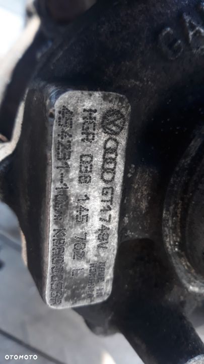 TURBO TURBINA Turbosprężarka vw Audi Skoda  1.9 tdi 038145702l - 1