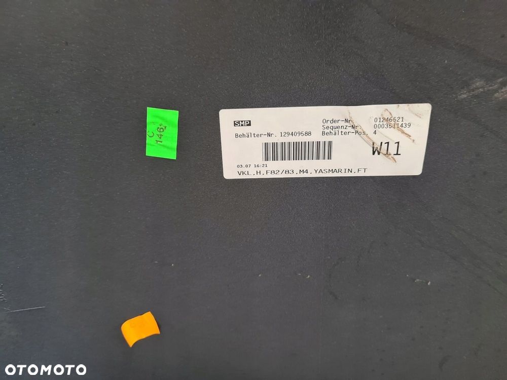 BMW F82 F83 M4 ZDERZAK TYŁ 4PDC B68 - 8