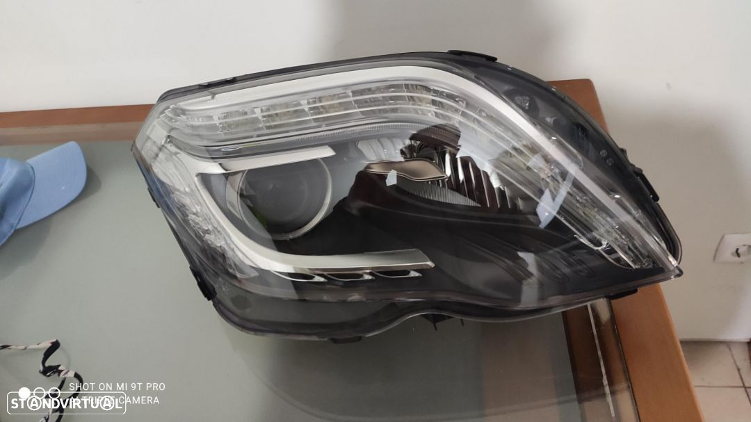 farol direito bi-xenon led ILS Mercedes w204 GLK - 3