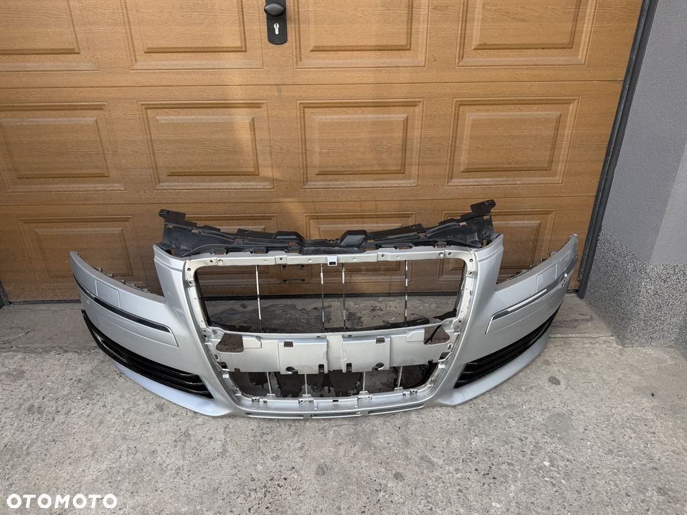 ZDERZAK PRZÓD PRZEDNI AUDI S8 D3 05-10 LY7W 4E0807105S KOMPLETNY - 1
