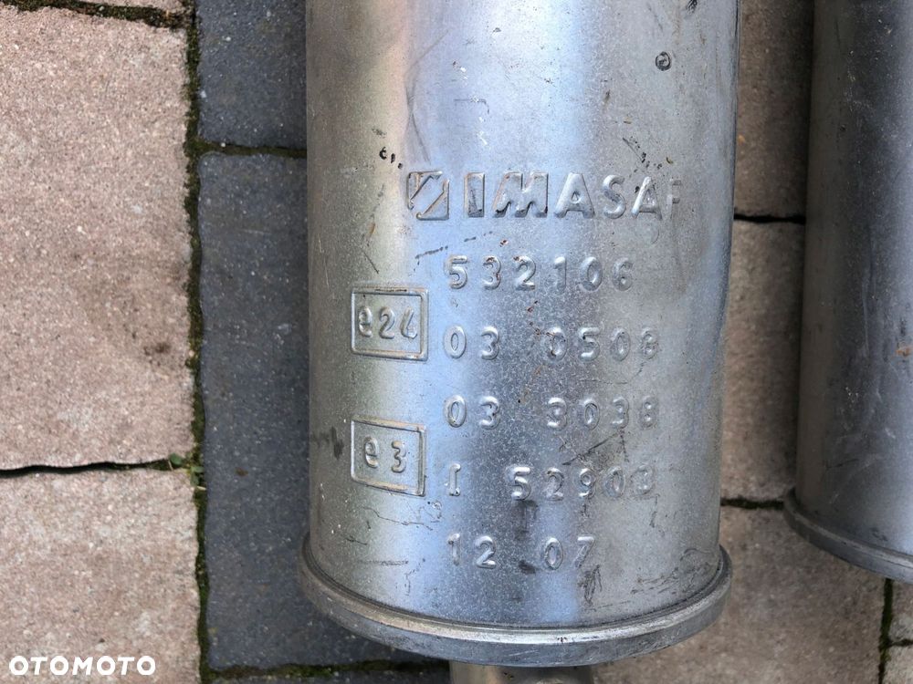 Opel Astra F tłumik środkowy imasaf - 2