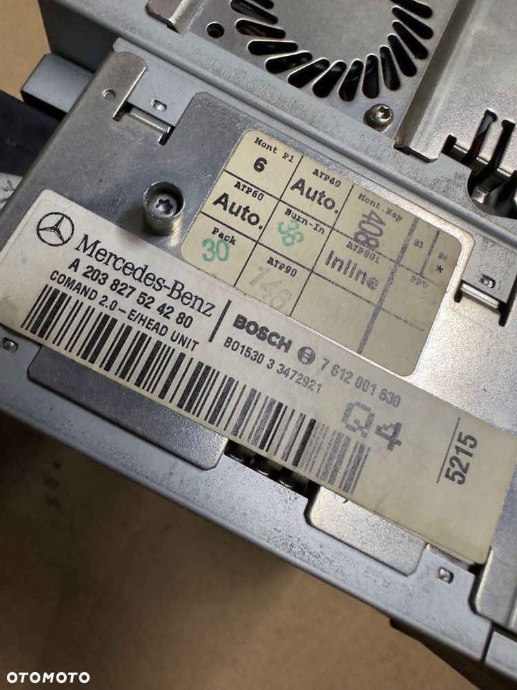 mercedes G 463 CLK 209 c 203  clc radio cd    command  2.0 vito 639 Viano - 5
