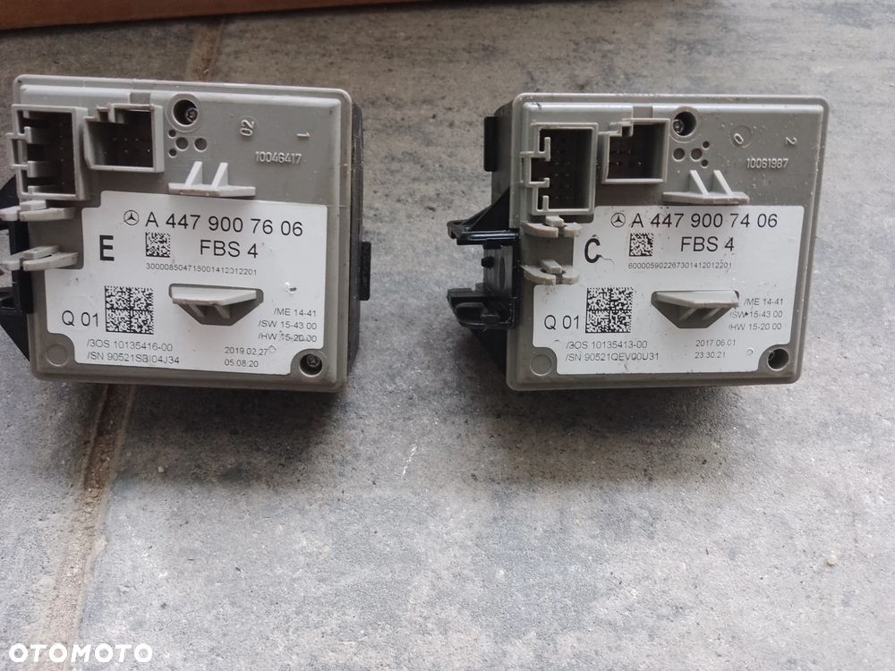 MERCEDES W447 V220d VITO STACYJKA A4479007606 - 3