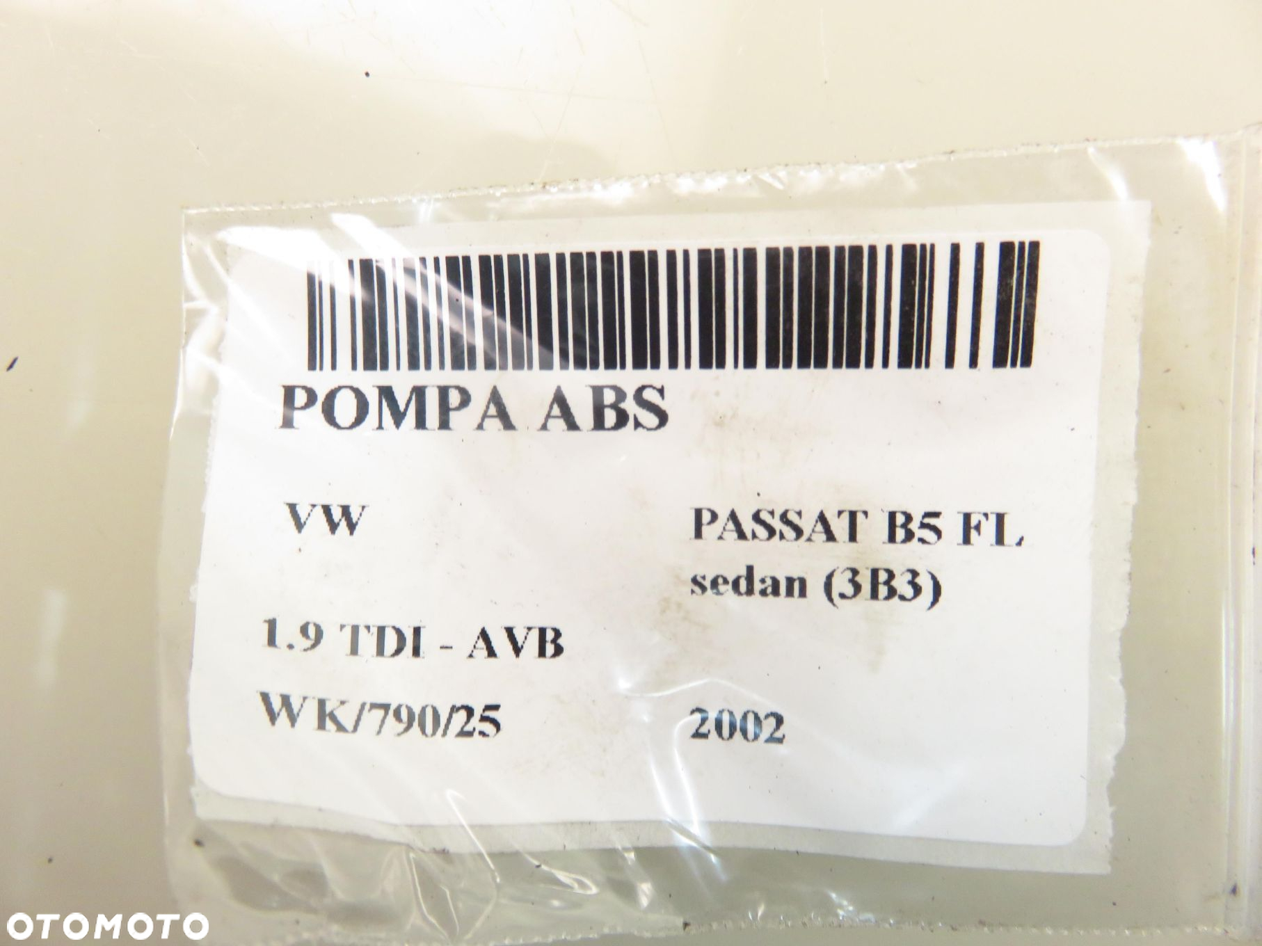 POMPA ABS VW PASSAT B5 FL  0265950055 4B0614517G - 13