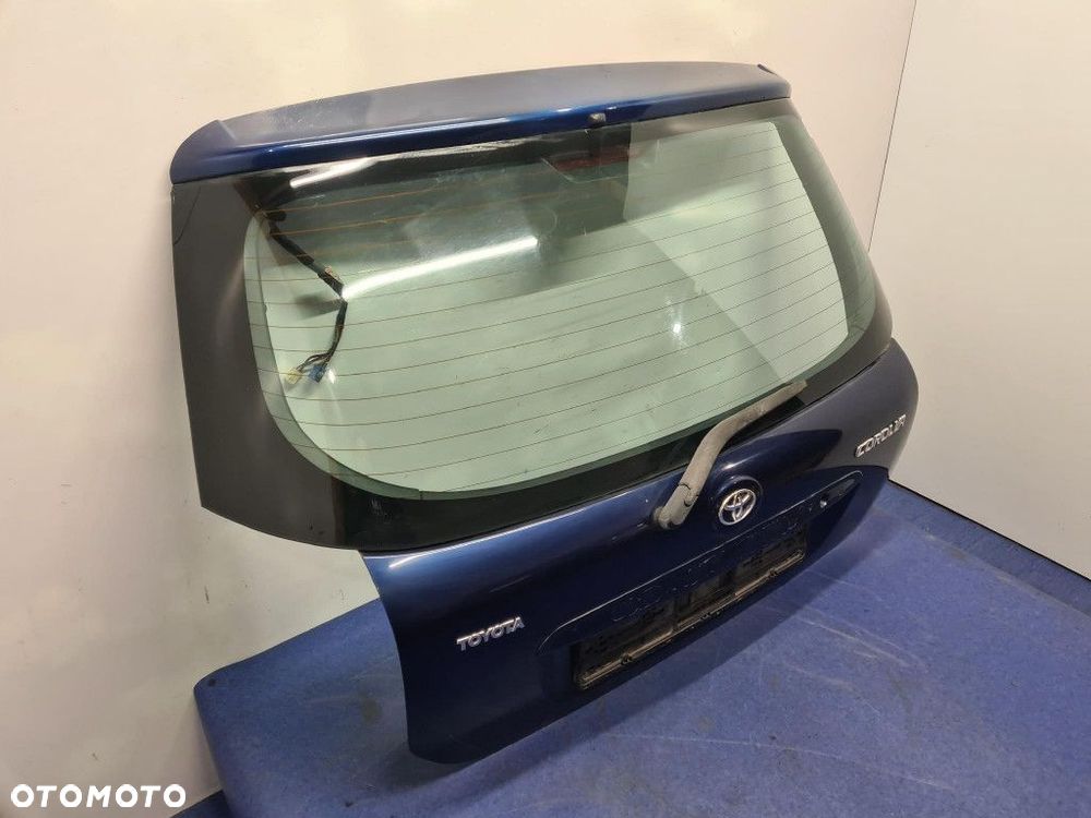 TOYOTA COROLLA E12 3D TYLNA KLAPA BAGAŻNIKA  8P4 - 4