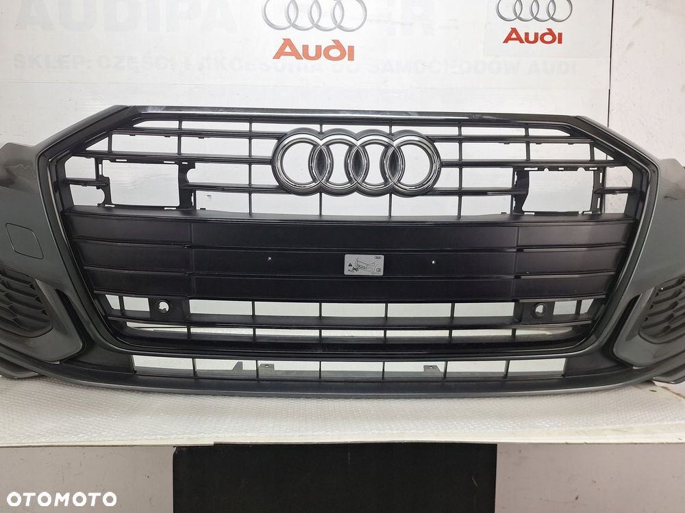 ZDERZAK AUDI A6 C8 4K 4K0 BLACK EDITION 2018-2025 GRILL ATRAPA LIFT S-LINE - 2