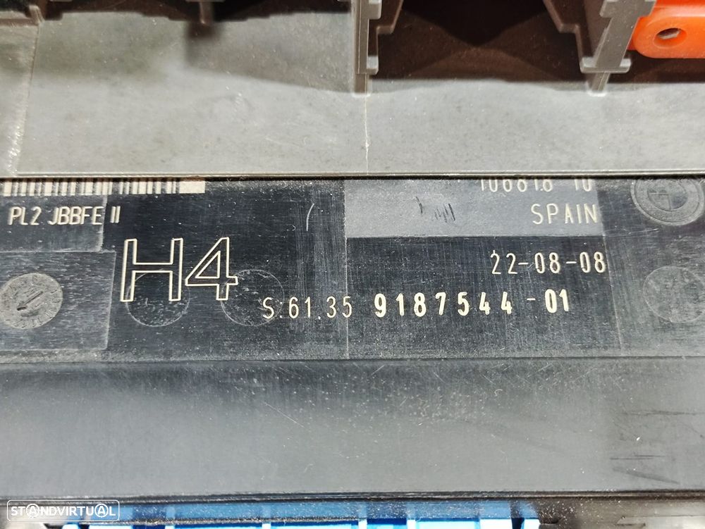 Caixa De Fusiveis Original BMW Serie 1 E81 E82 E87 E88 Serie 3 E90 E91 9119446 - 10